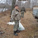 Уборка прилегающей к центральной усадьбе территории